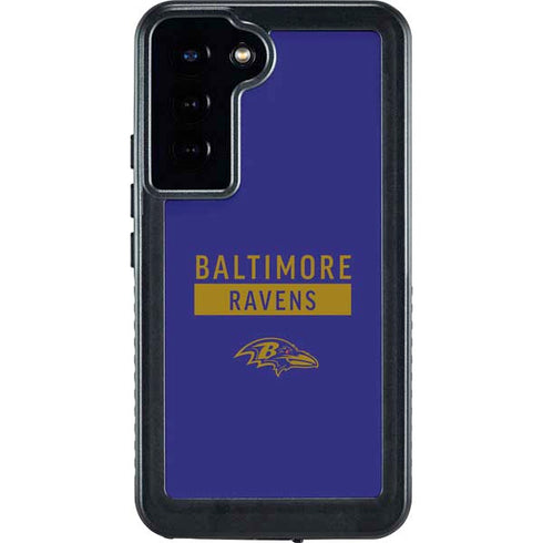 NFL Baltimore Ravens Purple Performance Series Galaxy S24 Plus Waterproof Case